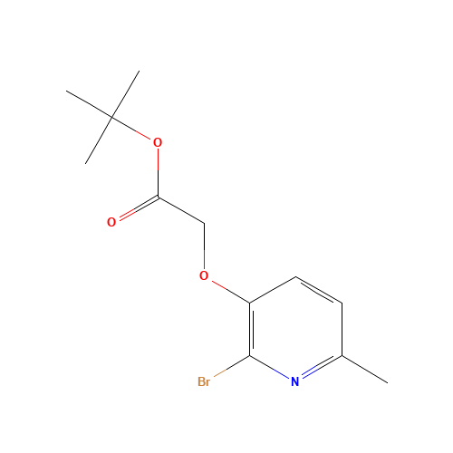 tert-butyl 2-(2-bromo-6-methylpyridin-3-yl)oxyacetate (CAS: 1240287-45-9) - Related Chemical Product