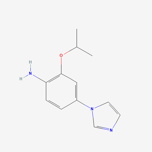 4-imidazol-1-yl-2-propan-2-yloxyaniline (CAS: 1462952-61-9) - Related Chemical Product