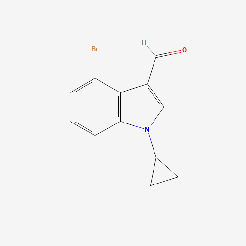 4-bromo-1-cyclopropylindole-3-carbaldehyde (CAS: 1360920-73-5) - Related Chemical Product