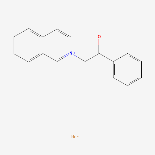 2-isoquinolin-2-ium-2-yl-1-phenylethanone;bromide (CAS: 25131-60-6) - Related Chemical Product