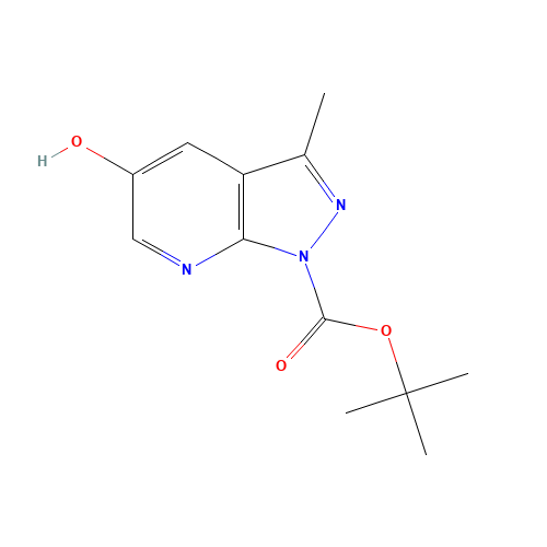 tert-butyl 5-hydroxy-3-methylpyrazolo[3,4-b]pyridine-1-carboxylate (CAS: 864775-98-4) - Related Chemical Product