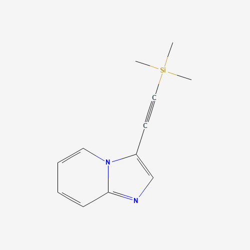 2-imidazo[1,2-a]pyridin-3-ylethynyl(trimethyl)silane (CAS: 1148027-21-7) - Related Chemical Product