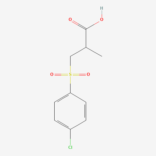 3-(4-chlorophenyl)sulfonyl-2-methylpropanoic acid (CAS: 254749-03-6) - Related Chemical Product