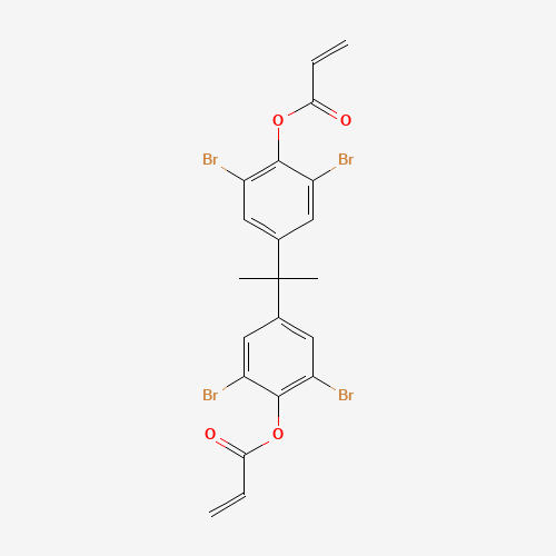 [2,6-dibromo-4-[2-(3,5-dibromo-4-prop-2-enoyloxyphenyl)propan-2-yl]phenyl] prop-2-enoate (CAS: 55205-38-4) - Related Chemical Product
