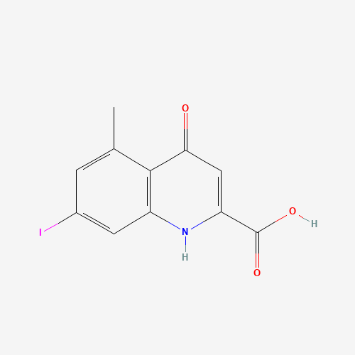 7-iodo-5-methyl-4-oxo-1H-quinoline-2-carboxylic acid (CAS: 123157-63-1) - Related Chemical Product