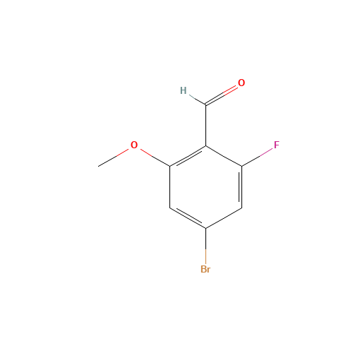 4-bromo-2-fluoro-6-methoxybenzaldehyde (CAS: 856767-09-4) - Related Chemical Product