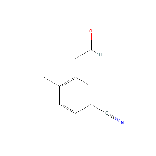 4-methyl-3-(2-oxoethyl)benzonitrile (CAS: 1374573-18-8) - Related Chemical Product