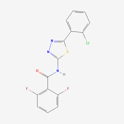 N-[5-(2-chlorophenyl)-1,3,4-thiadiazol-2-yl]-2,6-difluorobenzamide (CAS: 6179-32-4) - Related Chemical Product