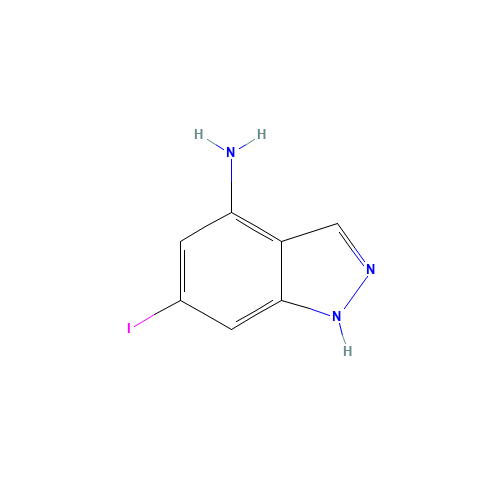 6-iodo-1H-indazol-4-amine (CAS: 885519-94-8) - Related Chemical Product