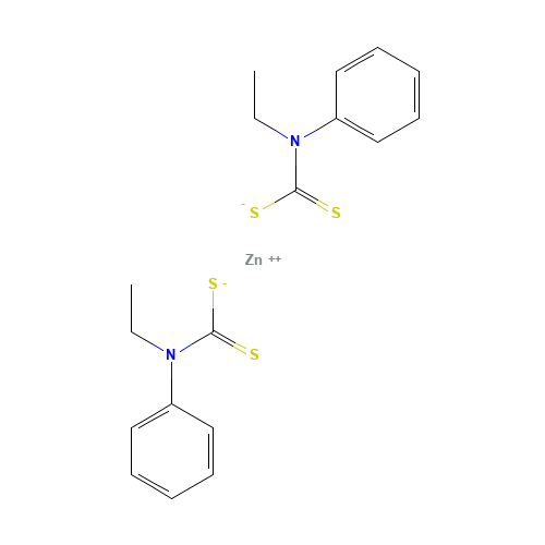 zinc;N-ethyl-N-phenylcarbamodithioate (CAS: 14634-93-6) - Related Chemical Product