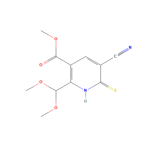 methyl 5-cyano-2-(dimethoxymethyl)-6-sulfanylidene-1H-pyridine-3-carboxylate (CAS: 264225-72-1) - Related Chemical Product