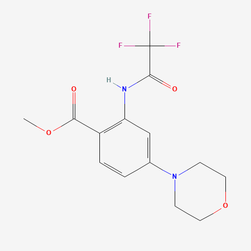 methyl 4-morpholin-4-yl-2-[(2,2,2-trifluoroacetyl)amino]benzoate (CAS: 404010-73-7) - Related Chemical Product