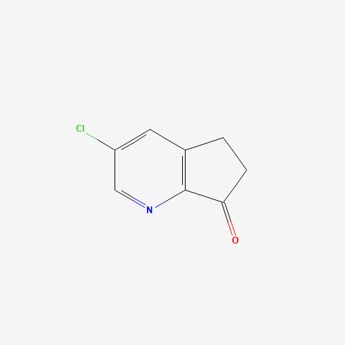 3-chloro-5,6-dihydrocyclopenta[b]pyridin-7-one (CAS: 1357097-06-3) - Related Chemical Product