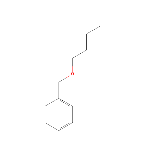 pent-4-enoxymethylbenzene (CAS: 81518-74-3) - Chemical Structure and Molecular Formula 
