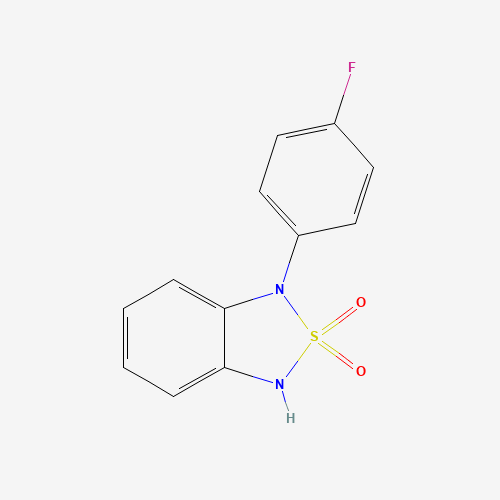 3-(4-fluorophenyl)-1H-2$l^{6},1,3-benzothiadiazole 2,2-dioxide (CAS: 1033224-62-2) - Related Chemical Product