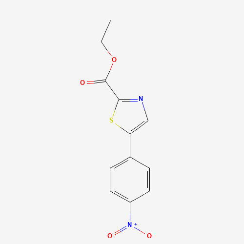 ethyl 5-(4-nitrophenyl)-1,3-thiazole-2-carboxylate (CAS: 1300747-66-3) - Related Chemical Product