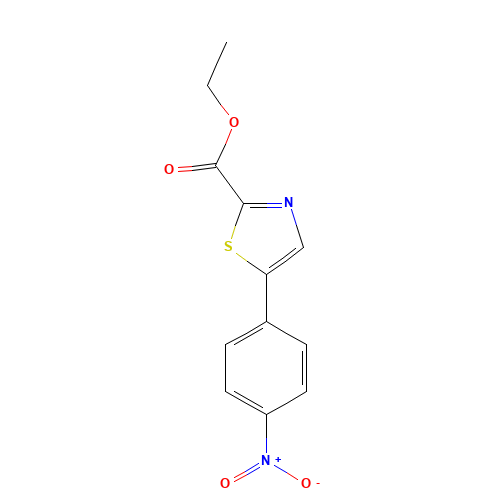 ethyl 5-(4-nitrophenyl)-1,3-thiazole-2-carboxylate (CAS: 1300747-66-3) - Related Chemical Product