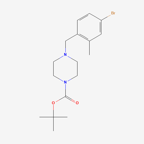 tert-butyl 4-[(4-bromo-2-methylphenyl)methyl]piperazine-1-carboxylate (CAS: 1446819-44-8) - Related Chemical Product
