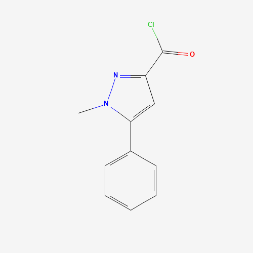 1-methyl-5-phenylpyrazole-3-carbonyl chloride (CAS: 859850-98-9) - Related Chemical Product