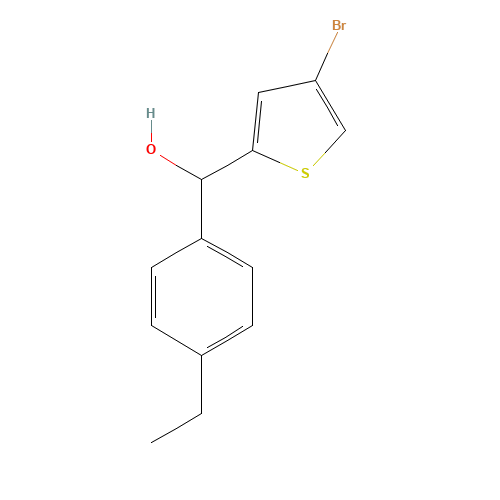 (4-bromothiophen-2-yl)-(4-ethylphenyl)methanol (CAS: 842135-68-6) - Related Chemical Product