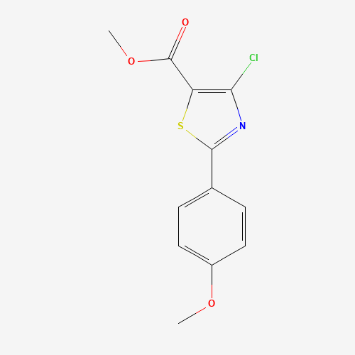 methyl 4-chloro-2-(4-methoxyphenyl)-1,3-thiazole-5-carboxylate (CAS: 861708-67-0) - Related Chemical Product