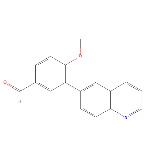 4-methoxy-3-quinolin-6-ylbenzaldehyde (CAS: 1181592-47-1) - Related Chemical Product