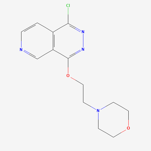 4-[2-(1-chloropyrido[3,4-d]pyridazin-4-yl)oxyethyl]morpholine (CAS: 1353971-22-8) - Related Chemical Product