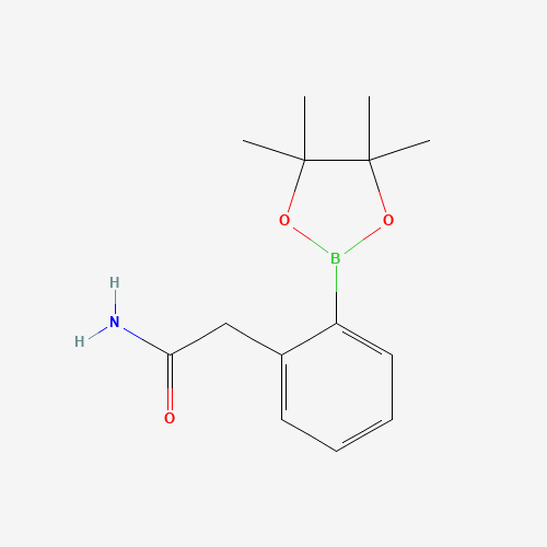 2-[2-(4,4,5,5-tetramethyl-1,3,2-dioxaborolan-2-yl)phenyl]acetamide (CAS: 1218789-98-0) - Related Chemical Product