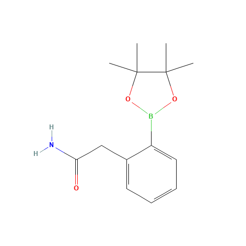 2-[2-(4,4,5,5-tetramethyl-1,3,2-dioxaborolan-2-yl)phenyl]acetamide (CAS: 1218789-98-0) - Related Chemical Product