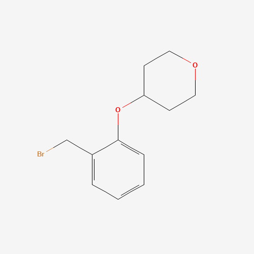 4-[2-(bromomethyl)phenoxy]oxane (CAS: 906352-69-0) - Related Chemical Product