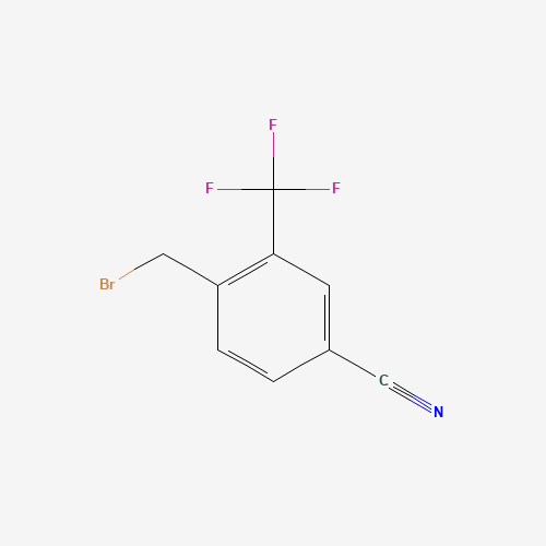 4-(bromomethyl)-3-(trifluoromethyl)benzonitrile (CAS: 853368-32-8) - Related Chemical Product