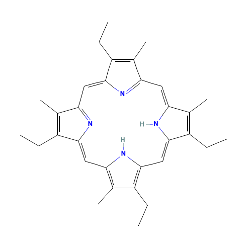 3,7,12,17-tetraethyl-2,8,13,18-tetramethyl-21,22-dihydroporphyrin (CAS: 26608-34-4) - Related Chemical Product