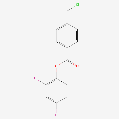 (2,4-difluorophenyl) 4-(chloromethyl)benzoate (CAS: 219500-09-1) - Related Chemical Product
