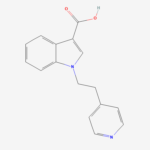 1-(2-pyridin-4-ylethyl)indole-3-carboxylic acid (CAS: 1292687-15-0) - Related Chemical Product