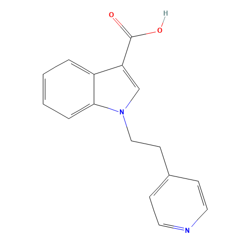 1-(2-pyridin-4-ylethyl)indole-3-carboxylic acid (CAS: 1292687-15-0) - Related Chemical Product