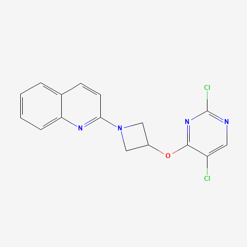 2-[3-(2,5-dichloropyrimidin-4-yl)oxyazetidin-1-yl]quinoline (CAS: 1350607-60-1) - Related Chemical Product