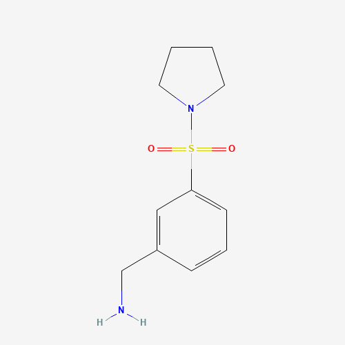(3-pyrrolidin-1-ylsulfonylphenyl)methanamine (CAS: 953727-42-9) - Related Chemical Product