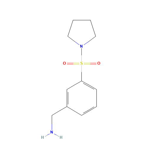 (3-pyrrolidin-1-ylsulfonylphenyl)methanamine (CAS: 953727-42-9) - Related Chemical Product