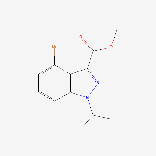 methyl 4-bromo-1-propan-2-ylindazole-3-carboxylate (CAS: 1350760-37-0) - Related Chemical Product