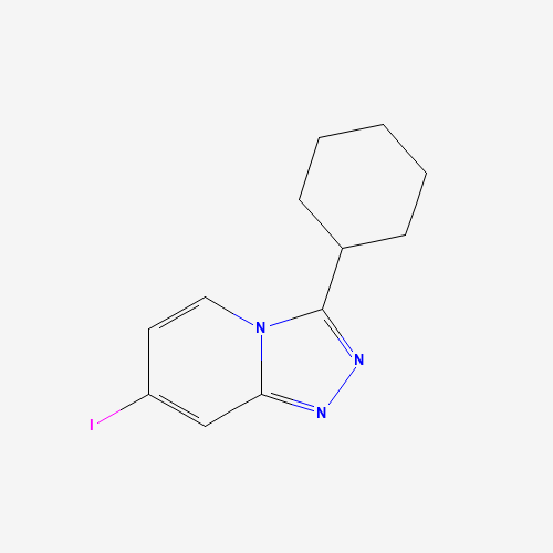3-cyclohexyl-7-iodo-[1,2,4]triazolo[4,3-a]pyridine (CAS: 1057393-73-3) - Related Chemical Product