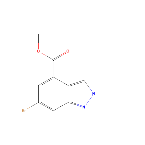 methyl 6-bromo-2-methylindazole-4-carboxylate (CAS: 1245465-68-2) - Related Chemical Product