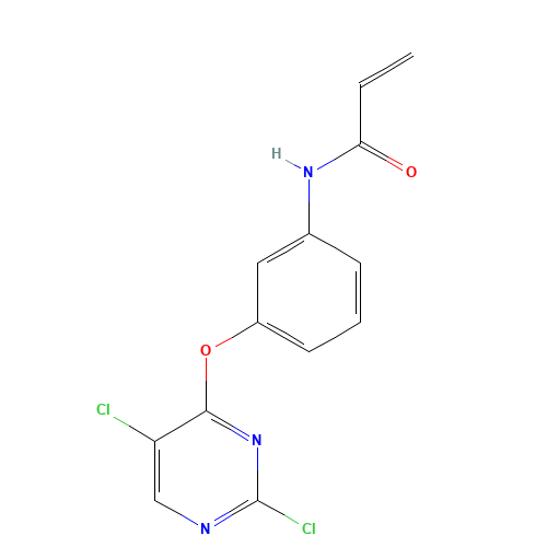 N-[3-(2,5-dichloropyrimidin-4-yl)oxyphenyl]prop-2-enamide (CAS: 1374641-75-4) - Related Chemical Product