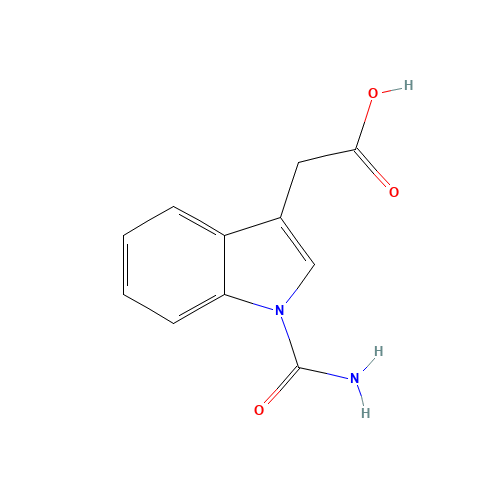 2-(1-carbamoylindol-3-yl)acetic acid (CAS: 1386456-48-9) - Related Chemical Product