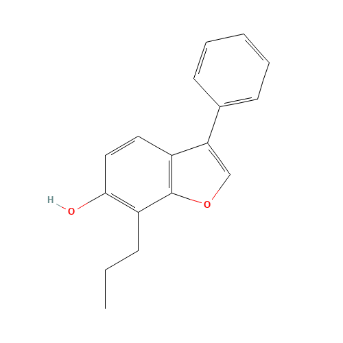 3-phenyl-7-propyl-1-benzofuran-6-ol (CAS: 194608-91-8) - Related Chemical Product
