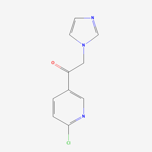 1-(6-chloropyridin-3-yl)-2-imidazol-1-ylethanone (CAS: 1350522-35-8) - Related Chemical Product