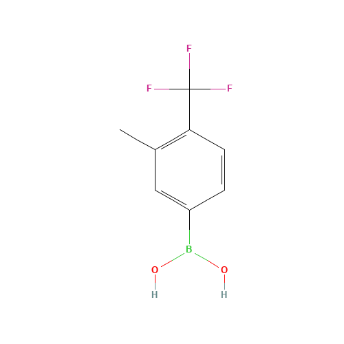 [3-methyl-4-(trifluoromethyl)phenyl]boronic acid (CAS: 864759-67-1) - Related Chemical Product