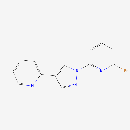 2-bromo-6-(4-pyridin-2-ylpyrazol-1-yl)pyridine (CAS: 546142-03-4) - Related Chemical Product
