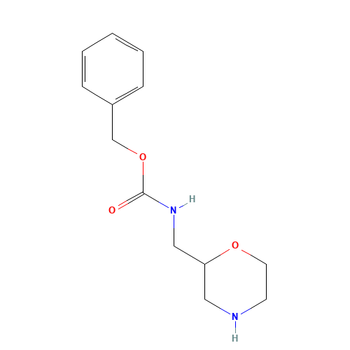 benzyl N-(morpholin-2-ylmethyl)carbamate (CAS: 1027375-80-9) - Related Chemical Product