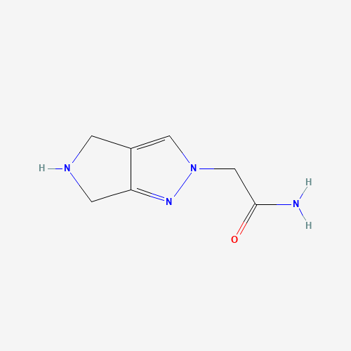 2-(5,6-dihydro-4H-pyrrolo[3,4-c]pyrazol-2-yl)acetamide (CAS: 1270029-92-9) - Related Chemical Product