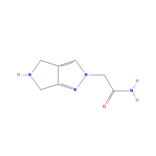 2-(5,6-dihydro-4H-pyrrolo[3,4-c]pyrazol-2-yl)acetamide (CAS: 1270029-92-9) - Related Chemical Product